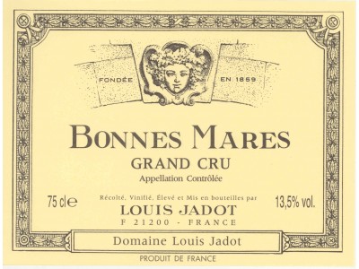 Bonnes Mares Grand Cru 2016 Domaine Louis Jadot