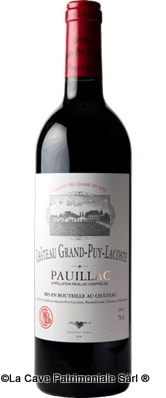 bouteille de 75cl de Château Grand Puy Lacoste 2011,Pauillac,Grand Cru Classé