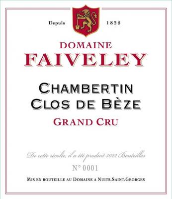 Chambertin-Clos de Beze Grand Cru 2013 - Domaine Faiveley