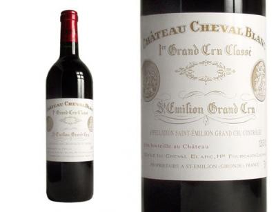 six bouteilles 75cl de Château Cheval Blanc 2010 St-Émilion 1er Grand Cru Classé A