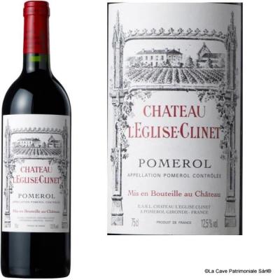 bouteille 75cl de Château L´Église-Clinet 2013 grand vin de Pomerol