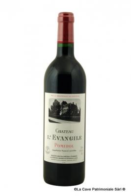 bouteille de 75cl de Château L Évangile 2012 grand vin de Pomerol