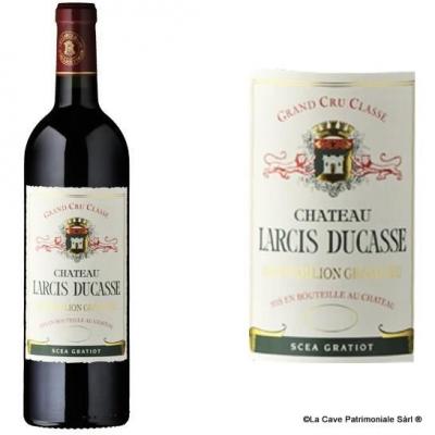 bouteille de 75cl de Chateau Larcis Ducasse 2018 St-Emilion 1er Grand Cru Classé