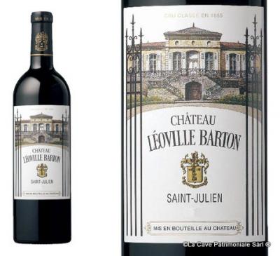 bouteille 75cl de Château Léoville Barton 2020 St-Julien,2e Grand Cru Classé
