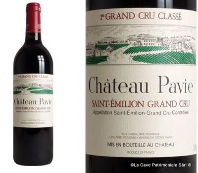 bouteille 75cl de Château Pavie 2016 St-Émilion,1er Grand Cru Classé A