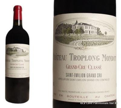 bouteille 75cl de Château Troplong Mondot 2013,St-Émilion,1er Grand Cru Classé B