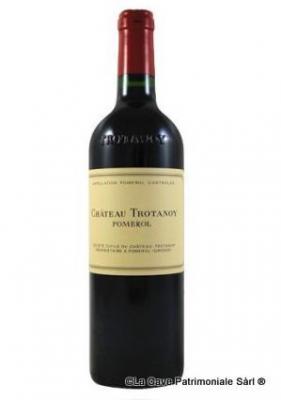 bouteille 75cl de Château Trotanoy 2015 Pomerol grand vin d´investissement