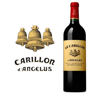 bouteille 75cl de Le Carillon d´Angelus 2020 St Emilion second vin du Château Angelus