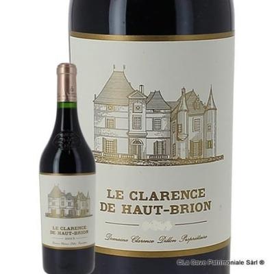 bouteille 75cl du Le Clarence de Haut-Brion 2014,Pessac-Léognan,second vin du Château Haut-Brion