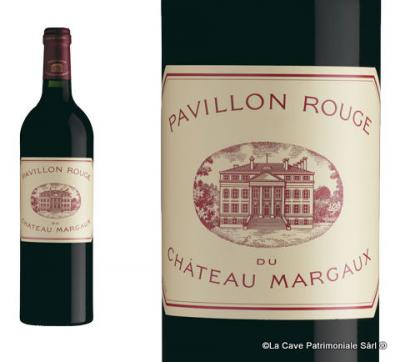 bouteille 75cl de Pavillon Rouge 2010,second vin du Château Margaux