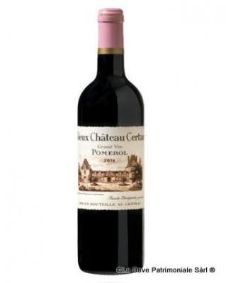 bouteille de 75cl de Vieux Château Certan 2014 grand vin de Pomerol