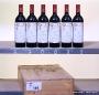 six bouteilles 75cl en caisse bois de Château Mouton Rothschild 2006,Pauillac