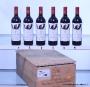 six bouteilles 75cl en caisse bois originale de Château Mouton Rothschild 2007 Pauillac